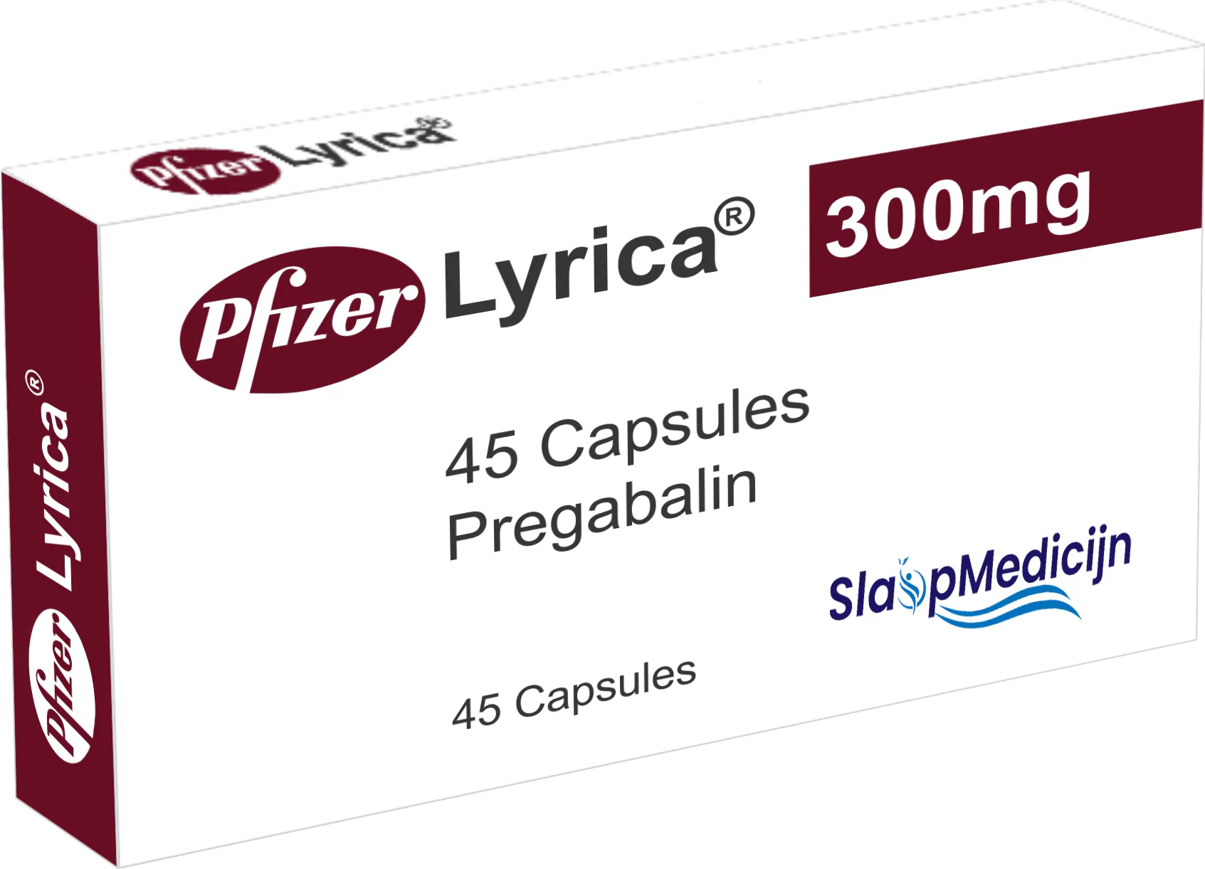 Pregabaline 300mg 45 Capsules Lyrica