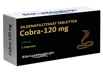 Cobra 120 mg Sildenafilcitraat 5 Tabletten Slaapmedicijn.net